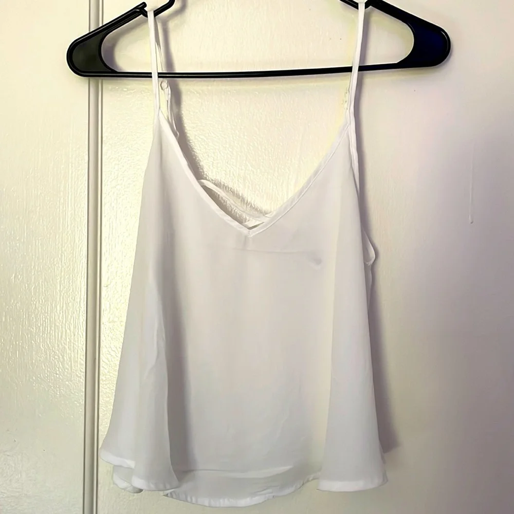 White Tank Top - Picture 1 of 3